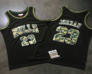 camo bulls jersey