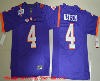 deshaun watson purple clemson jersey