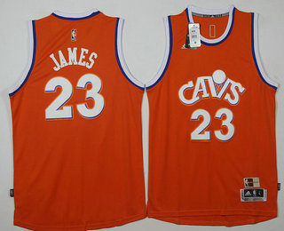 lebron james blue and orange cavs jersey