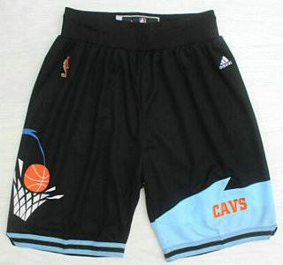 Men's Cleveland Cavaliers Black Throwback Short