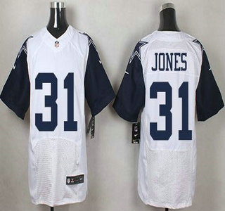 Men's Dallas Cowboys #31 Byron Jones Nike White Color Rush 2015 NFL Elite Jersey