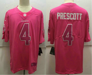 pink dak prescott jersey