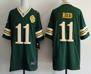 Men's Green Bay Packers #11 Jayden Reed Green 2026 Vapor Rivalries Collection Limited Stitched Jersey