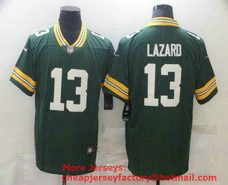 Men's Green Bay Packers #13 Allen Lazard Green 2020 Vapor Untouchable Stitched NFL Nike Limited Jersey