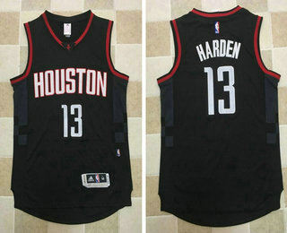 men's houston rockets james harden adidas black alternate swingman jersey