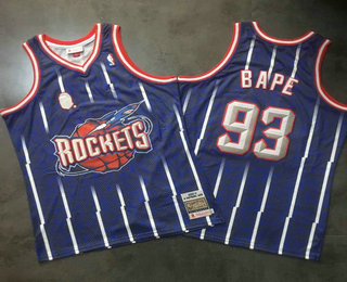 houston rockets navy blue jersey