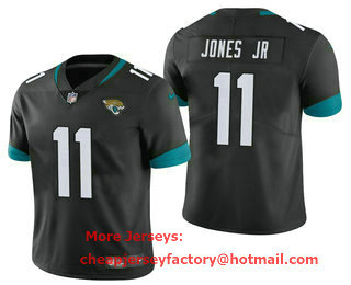 Men's Jacksonville Jaguars #11 Marvin Jones Jr. Black 2021 Vapor Untouchable Stitched NFL Nike Limited Jersey