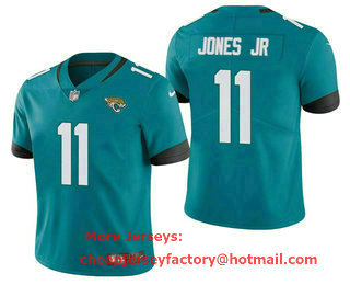 Men's Jacksonville Jaguars #11 Marvin Jones Jr. Blue 2021 Vapor Untouchable Stitched NFL Nike Limited Jersey