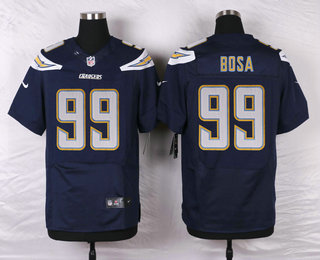 Men's Los Angeles Chargers #99 Joey Bosa Navy Blue Team Color NFL Nike Elite Jersey