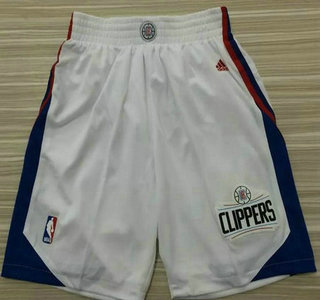 Men's Los Angeles Clippers 2015-16 White Short