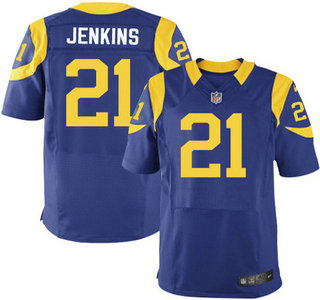 Men's Los Angeles Rams #21 Janoris Jenkins Royal Blue Alternate NFL Nike Elite Jersey