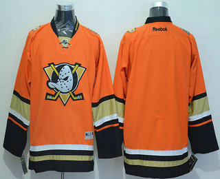 men's anaheim ducks reebok orange alternate premier jersey