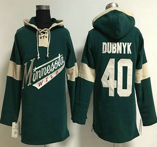 Men's Minnesota Wild #11 Zach Parise Old Time Hockey 2014 Green Hoodie