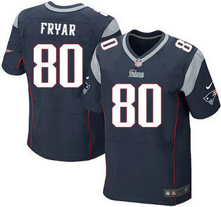 Men's New England Patriots #80 Irving Fryar Navy Blue Retired Player NFL Nike Elite Jersey
