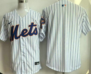 Men's New York Mets Blank White Limited Jersey
