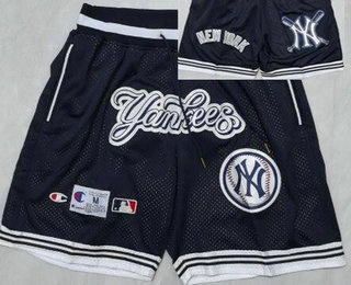 Men's New York Yankees Navy 2025 Just Don Shorts