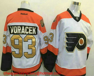 mens philadelphia flyers claude giroux reebok orange premier alternate jersey