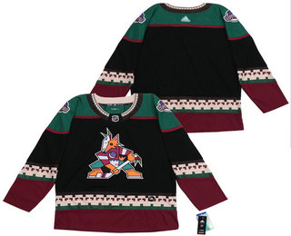 Men's Phoenix Coyotes Blank Black 1998 CCM Vintage Throwback Adidas Stitched NHL Jersey