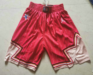 Men's Red Jordan Brand 2020 All-Star Game Swingman Stitched NBA Shorts
