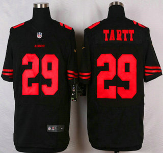 Men's San Francisco 49ers #29 Jaquiski Tartt 2015 Nike Black Elite Jersey