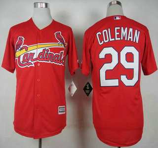 Men's St. Louis Cardinals #29 Chris Carpenter 2015 Red Jersey