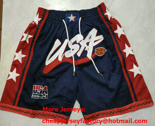 Men's Dream 3 USA Navy 1996 Olympic Just Don Shorts