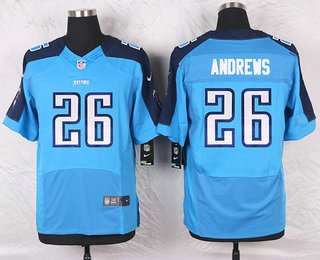Men's Tennessee Titans #26 Logan Ryan Light Blue Team Color Stitched NFL Nike Elite Jersey