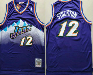 john stockton purple jazz jersey