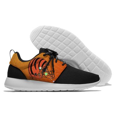 Men and women NFL Cincinnati Bengals Roshe style Lightweight Running shoes (2)