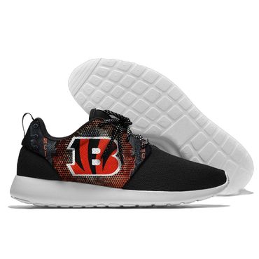 Men and women NFL Cincinnati Bengals Roshe style Lightweight Running shoes (5)