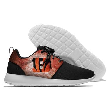 Men and women NFL Cincinnati Bengals Roshe style Lightweight Running shoes