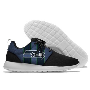 Men and women NFL Seattle Seahawks Roshe style Lightweight Running shoes (4)