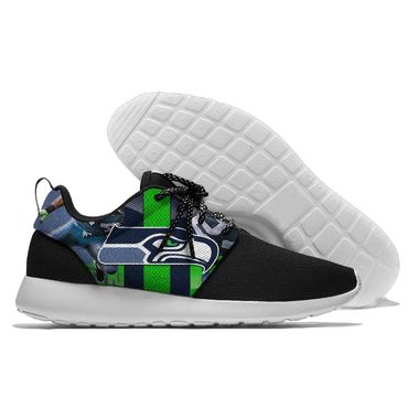 Men and women NFL Seattle Seahawks Roshe style Lightweight Running shoes (5)