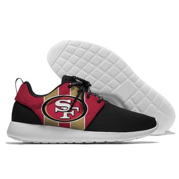 Men and women San Francisco 49ers Roshe style Lightweight Running shoes 3