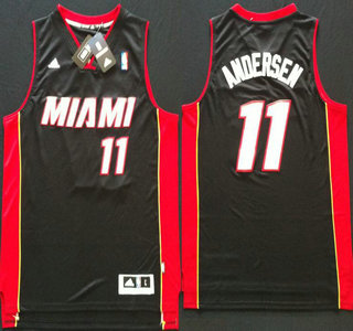Miami Heat 11 Chris Andersen Black Jersey