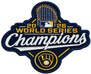 Milwaukee Brewers 2026 World Series Champions Patch
