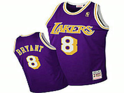 Mitchell & Ness Los Angeles Lakers Kobe Bryant 1996-97 Road Jersey