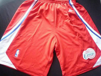 NBA Los Angeles Clippers Red color Shorts