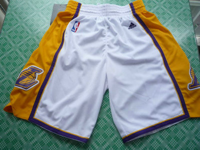 NBA Los Angeles Lakers Swingman white shorts