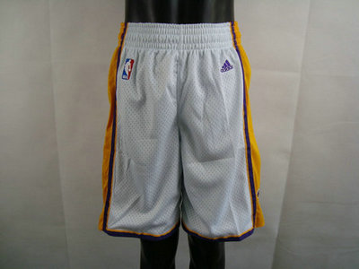 NBA Los Angeles Lakers white Shorts