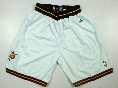 NBA Philadelphia 76ers white color shorts
