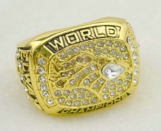 NFL Denver Broncos World Champions Gold Ring_2