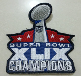 New England Patriots 2015 Super Bowl XLIX Championship Commemorate Patch