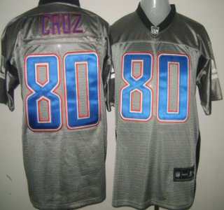 New York Giants #80 Victor Cruz Gray Jersey