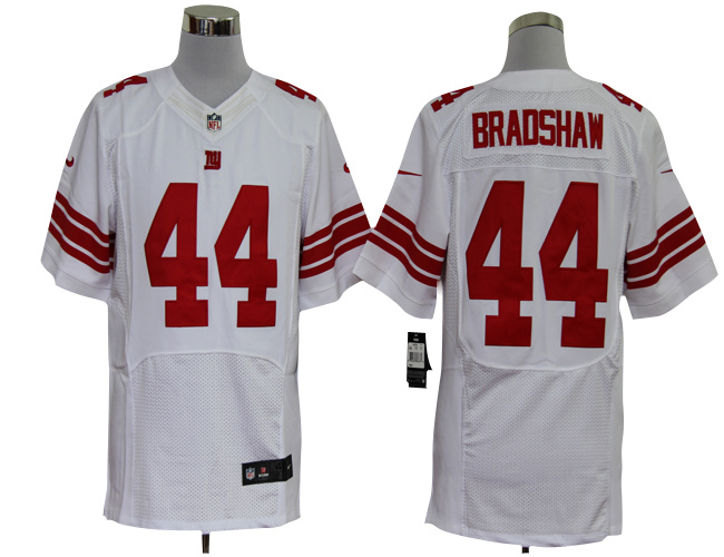 New York Giants 44 Bradshaw white 2012 Nike NFL Elite Jerseys
