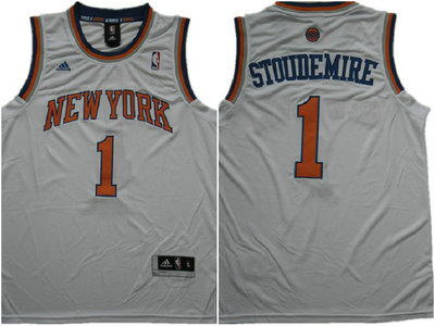 New York Knicks 1 Amare Stoudemire White 2012-2013 Season Jerse