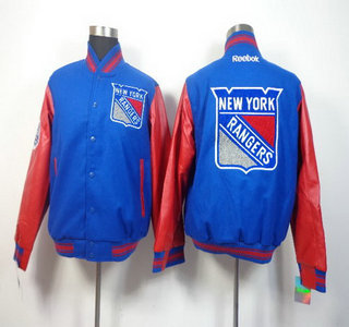 New York Rangers Blank Light Blue Jacket