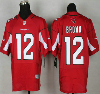 Nike Arizona Cardinals #12 John Brown Red Elite Jersey