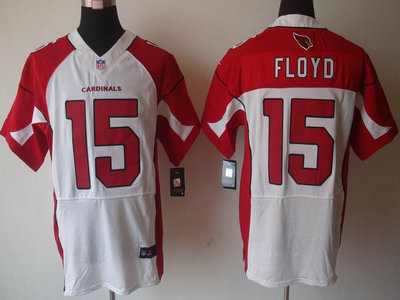 Nike Arizona Cardinals #15 Michael Floyd White Elite Jersey 