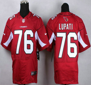 Nike Arizona Cardinals #76 Mike Lupati Red Elite Jersey
